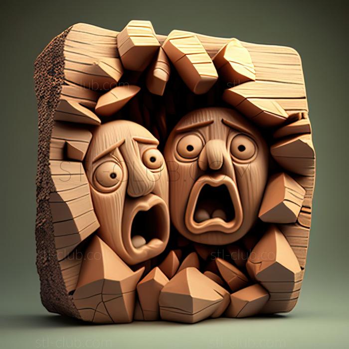 3D model Forest Grumps Ringuma Shock (STL)